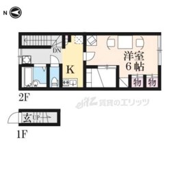 レオパレスМＹ中山の物件間取画像